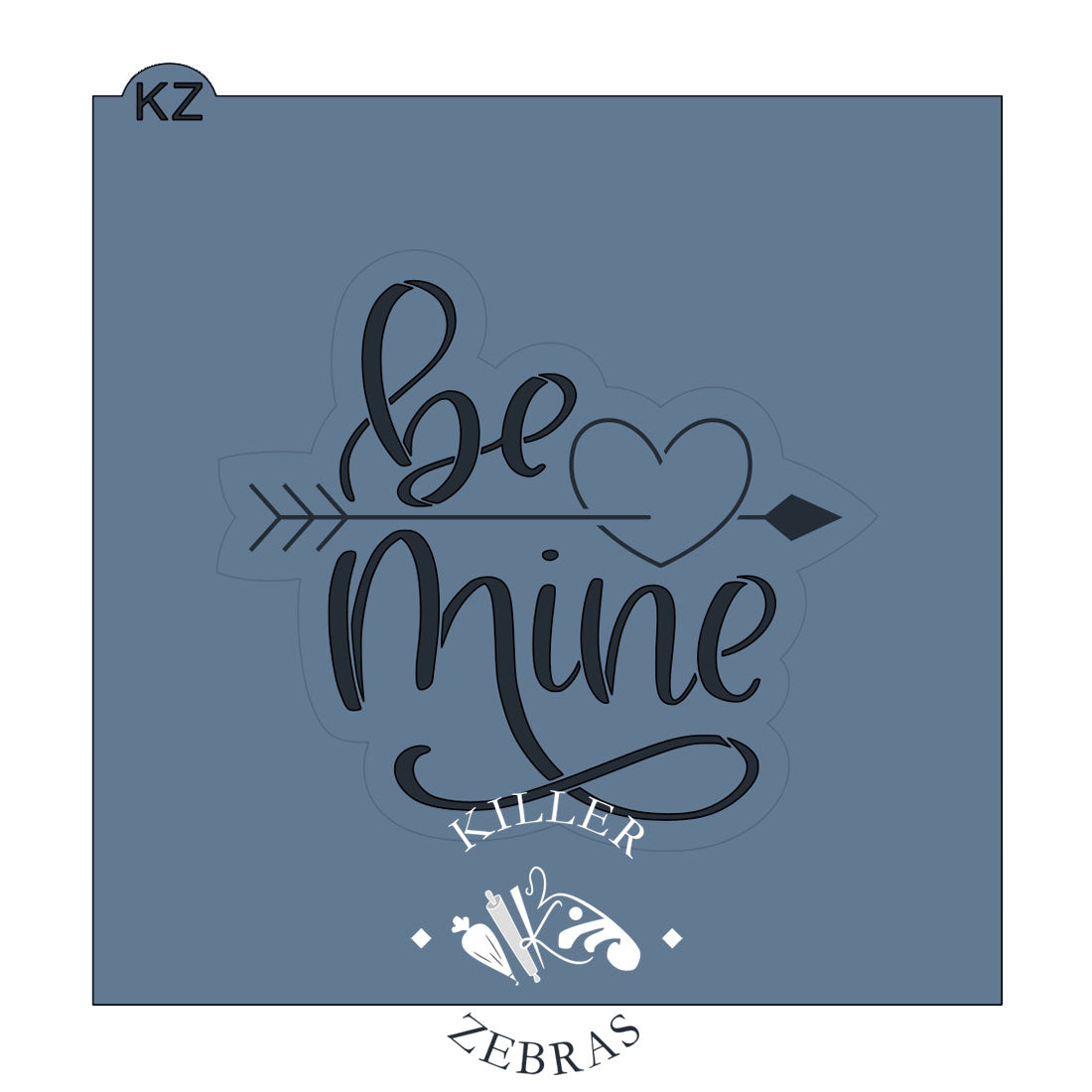 Be Mine (Style 2) Hand Lettered