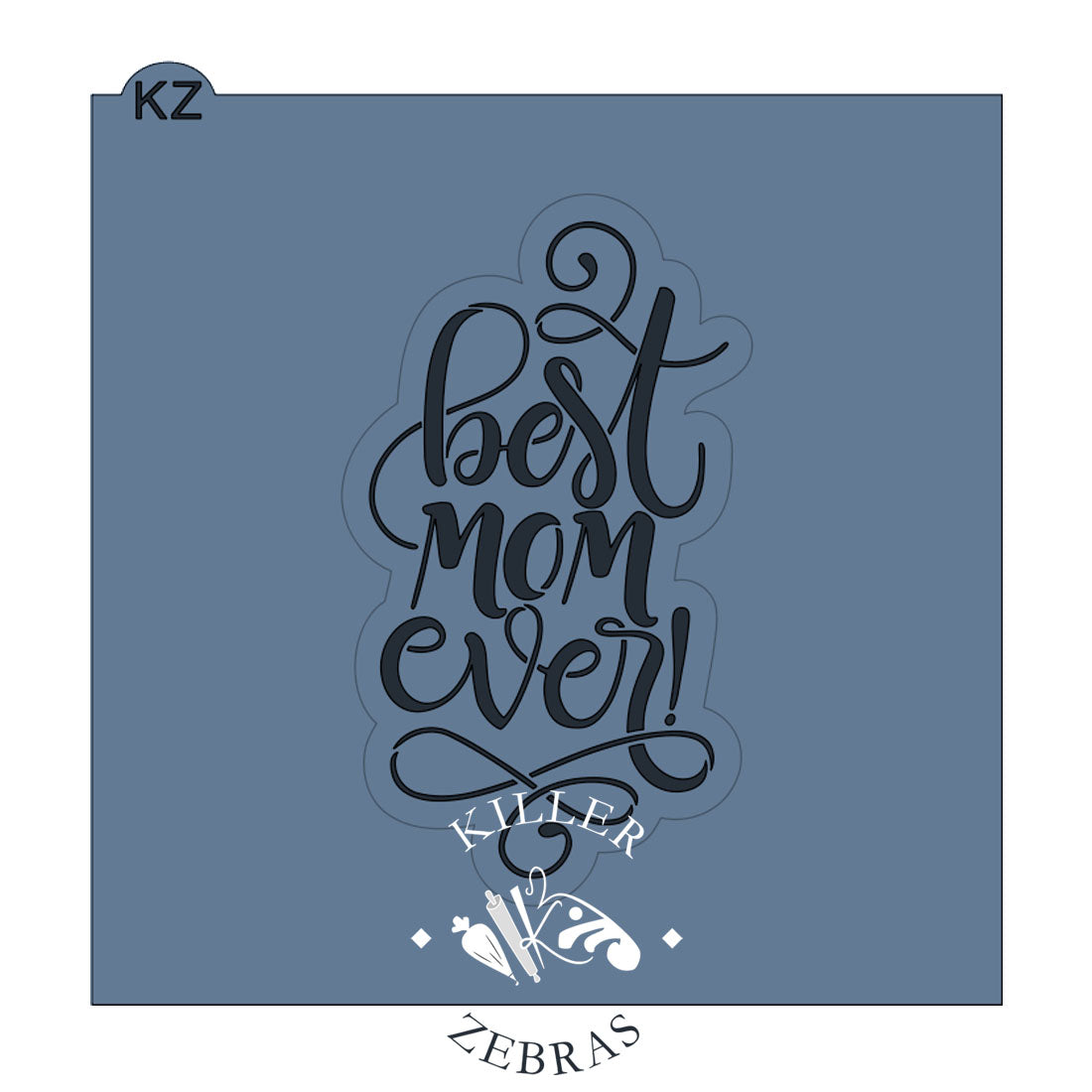 Best Mom Ever Hand Lettered