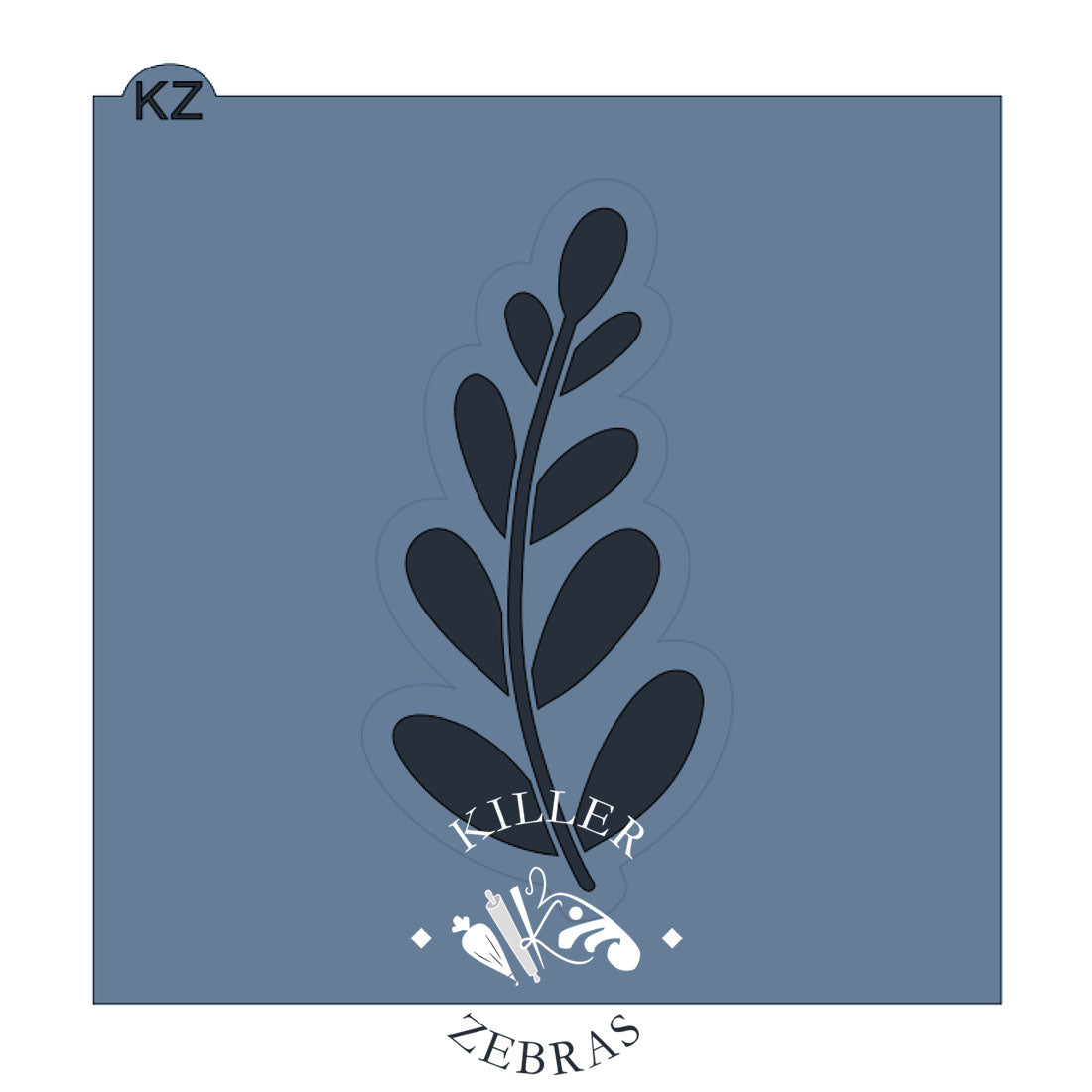 Cookie Cutters Botanical Branch (Style 1) Cutter/Stencil