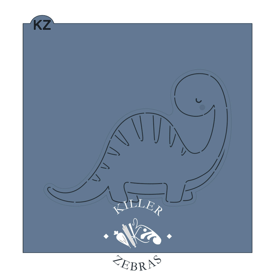 Brontosaurus Cutter/Stencil