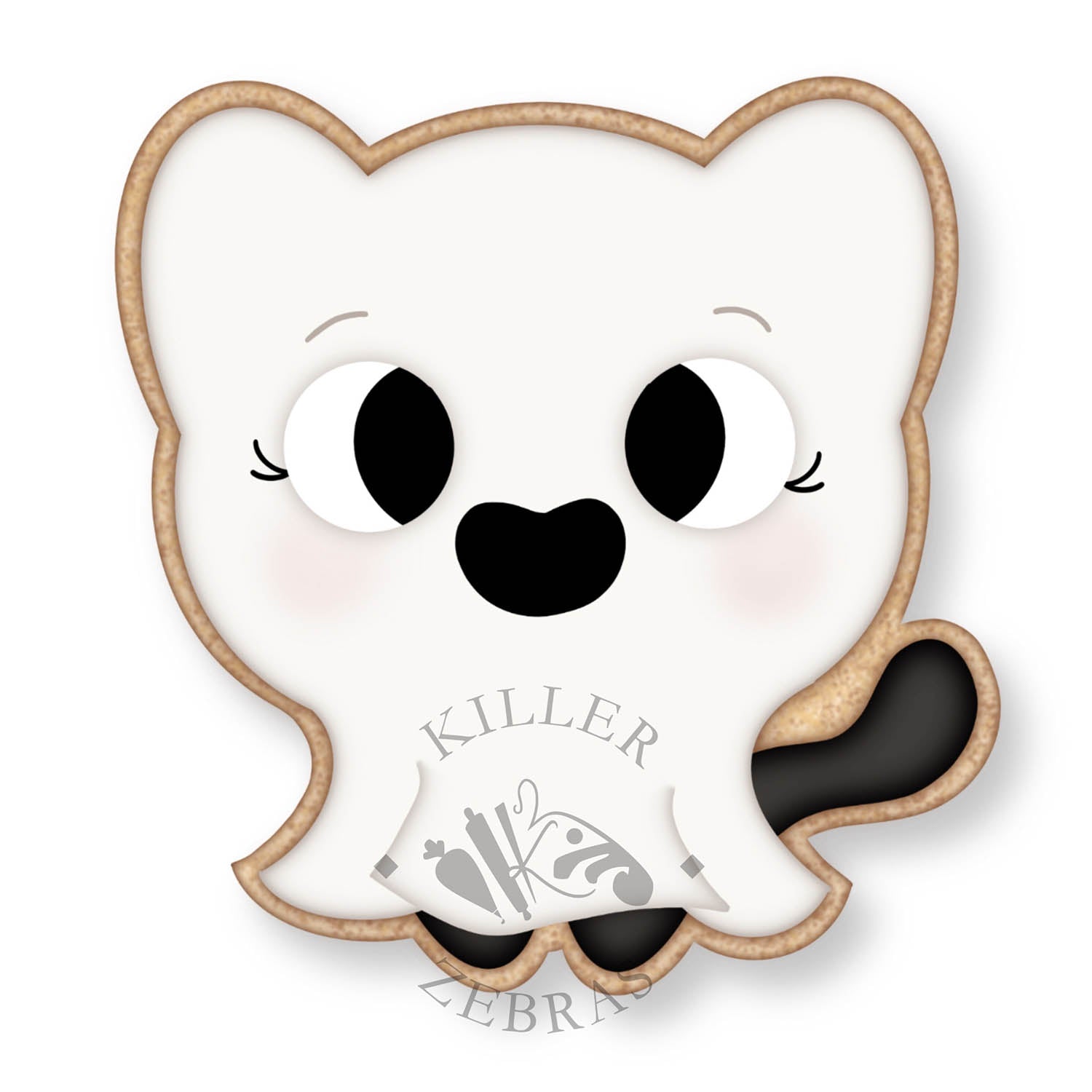 Cookie Cutters Cat Ghost Cutter/Stencil