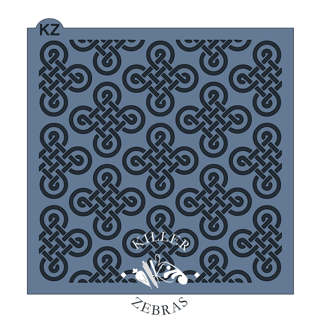 5.5 x 5.5 Stencil Celtic Knots Stencil