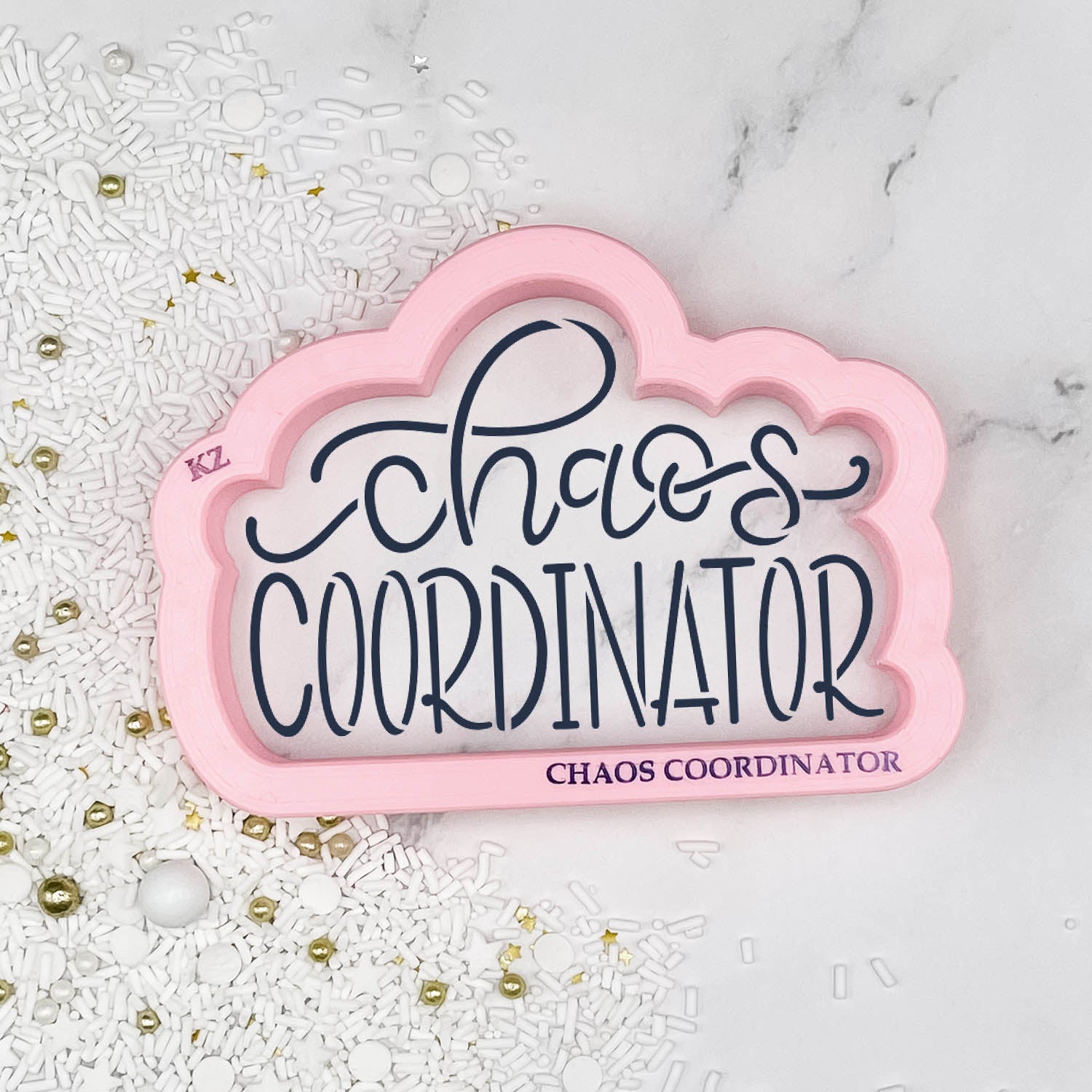 Chaos Coordinator Hand Lettered