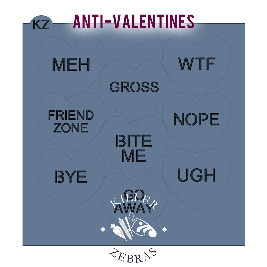 Cookie Cutters Conversation Heart Mini