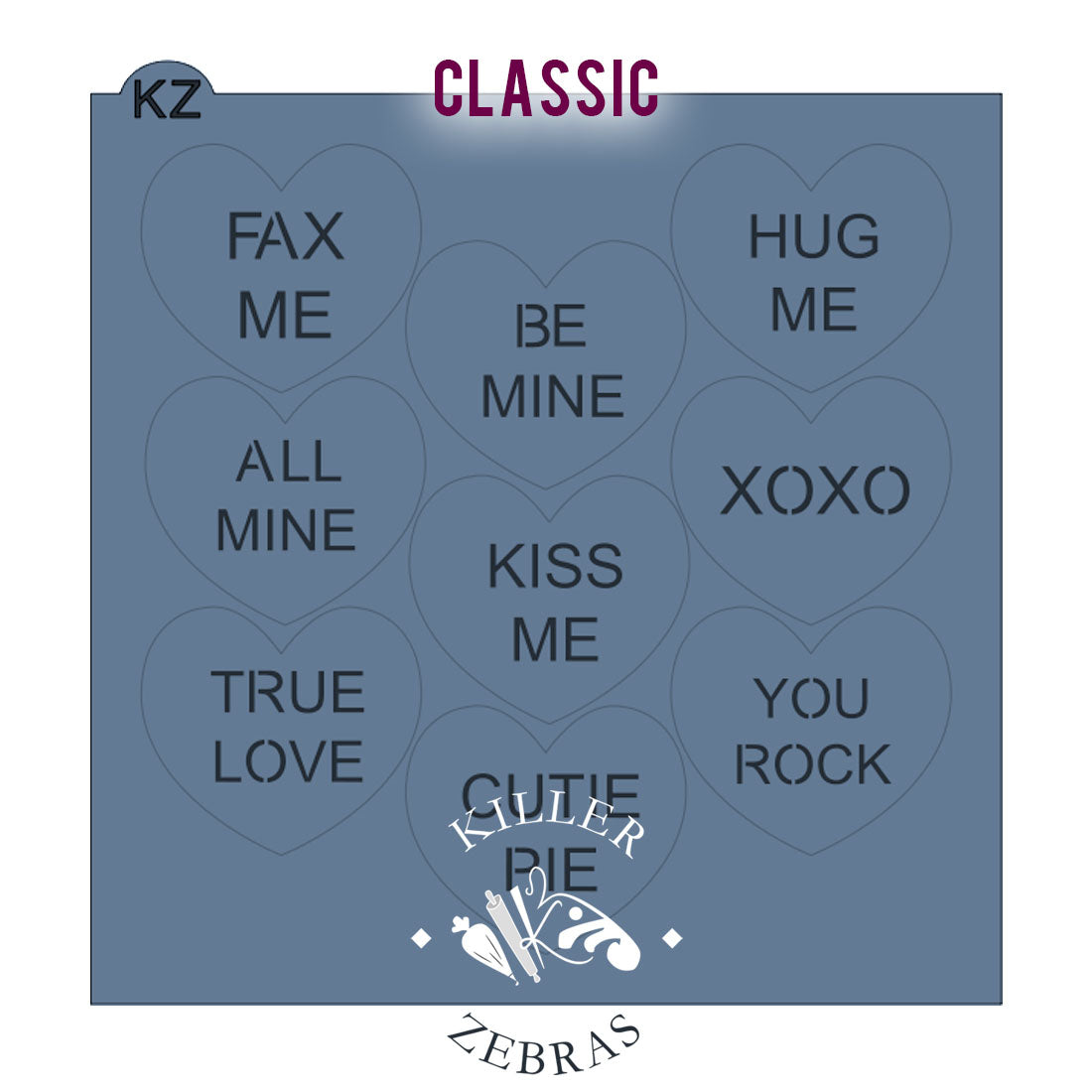 Cookie Cutters Conversation Heart Mini