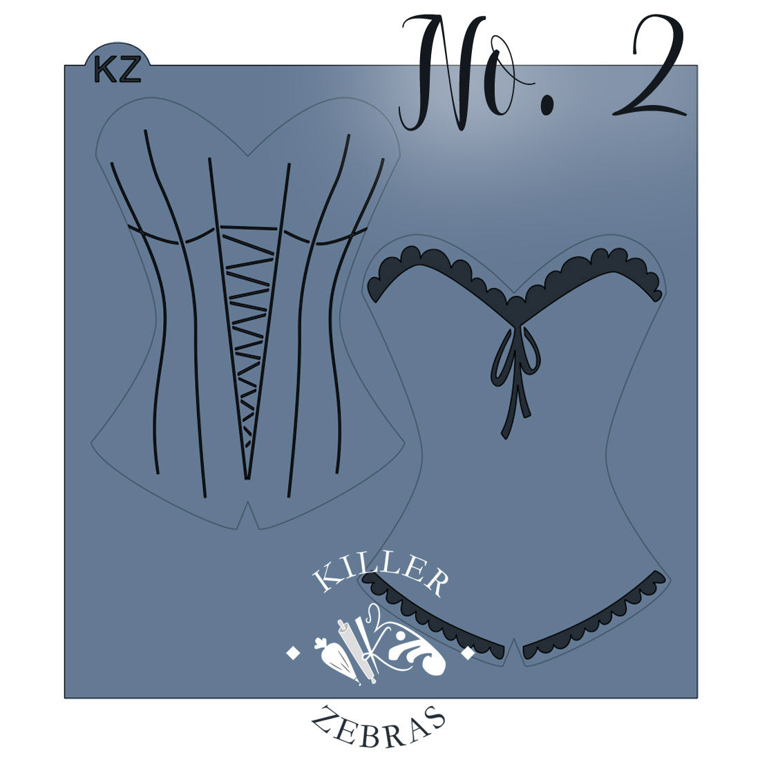 Cookie Cutters Corset Cutter/Stencil Set