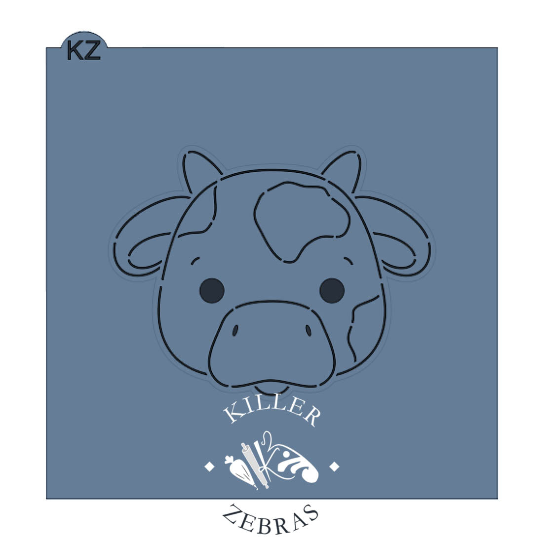 Cow Head Cutter/Stencil