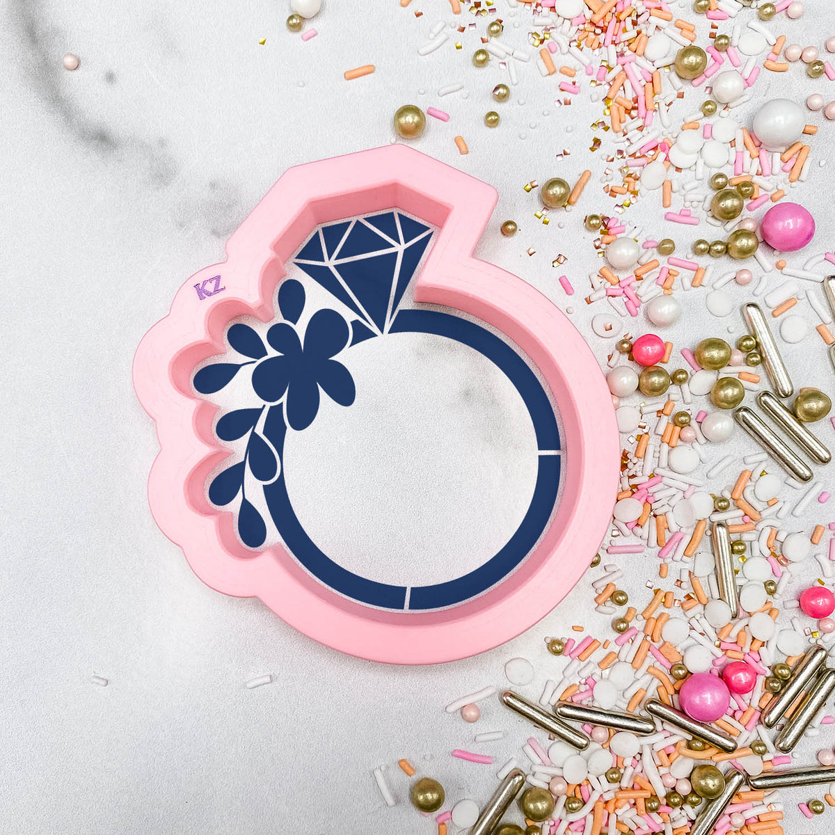 Cookie Cutters Diamond Ring Cutter/Stencil