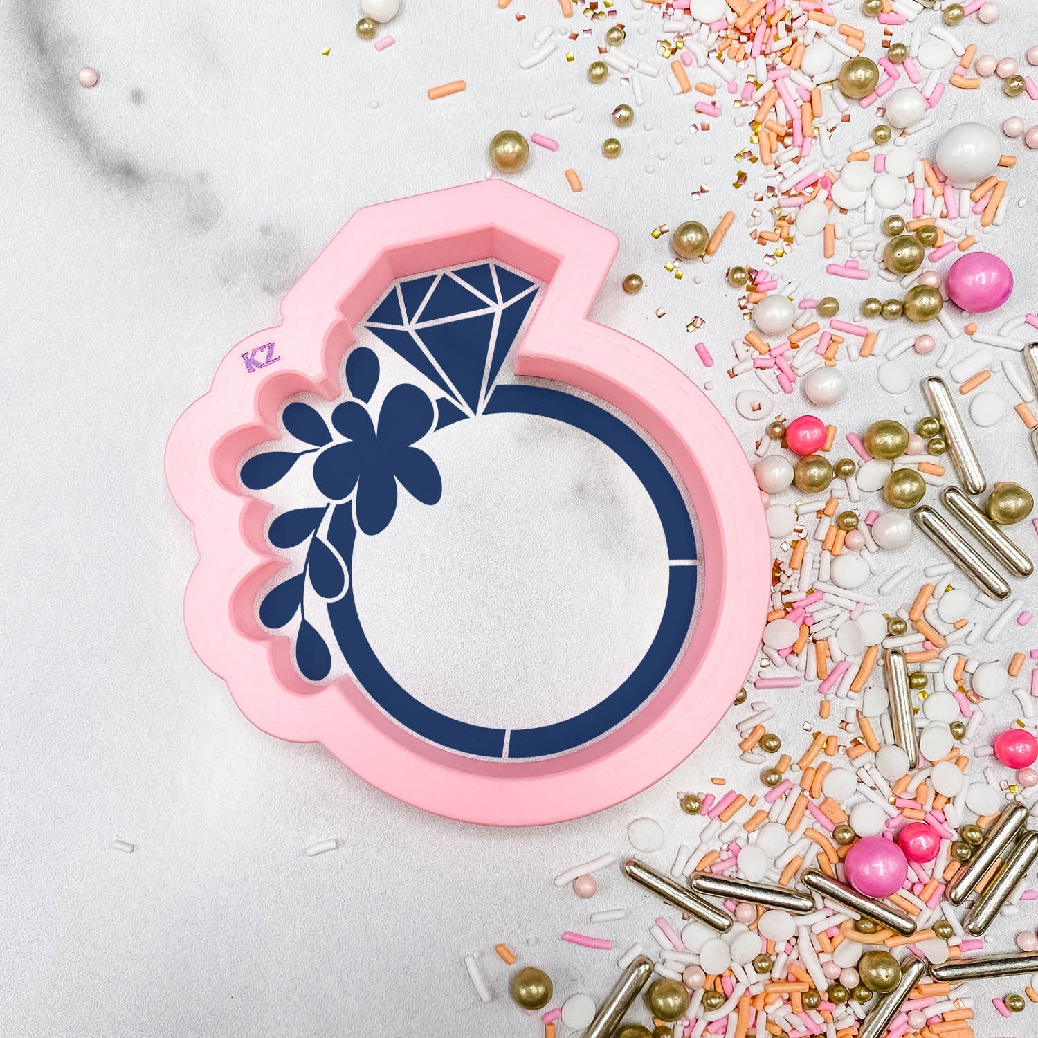 Cookie Cutters Diamond Ring Cutter/Stencil