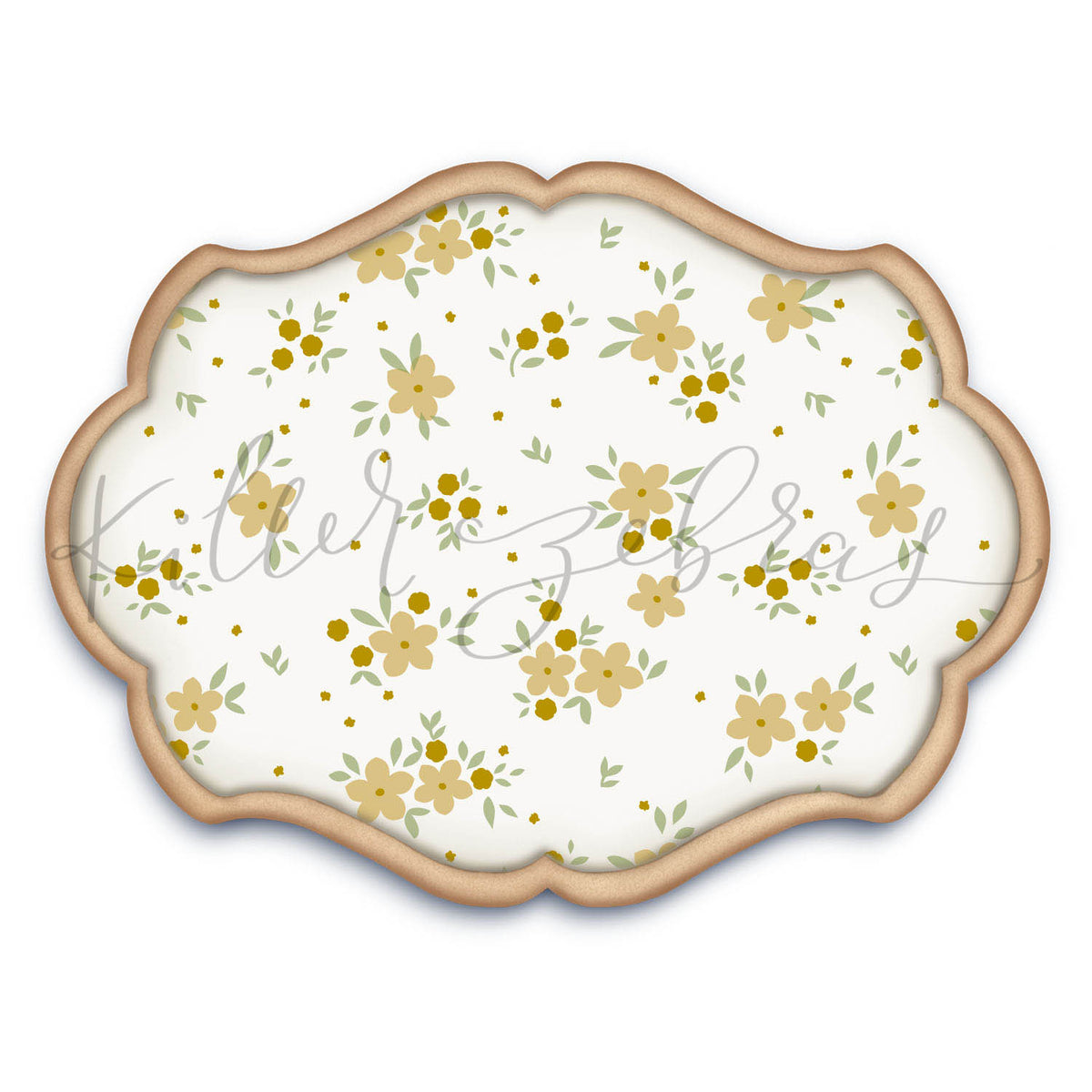 5.5 x 5.5 Stencil Ditzy Flowers 3 Part Stencil