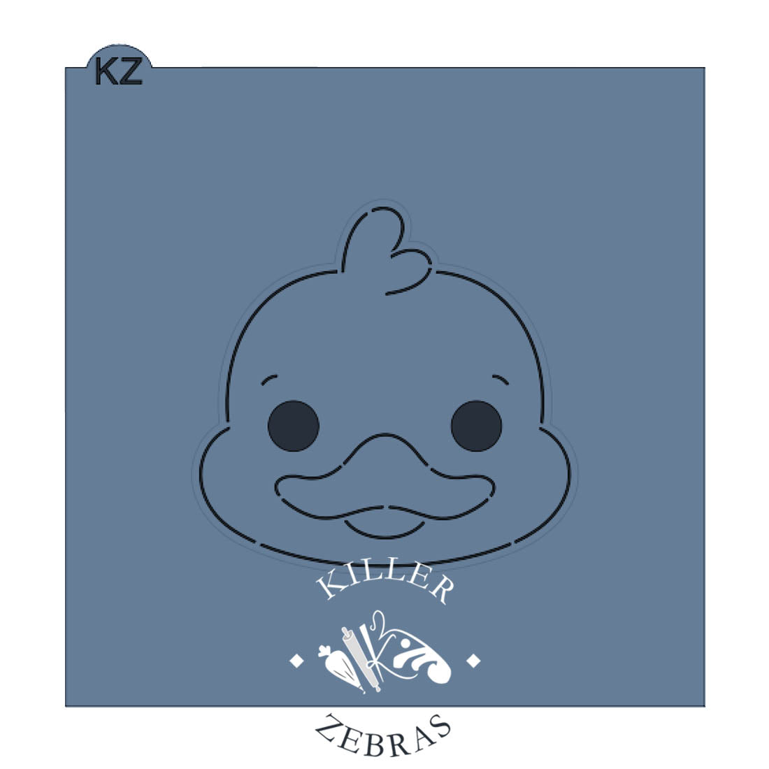 Rubber Duck Stencil