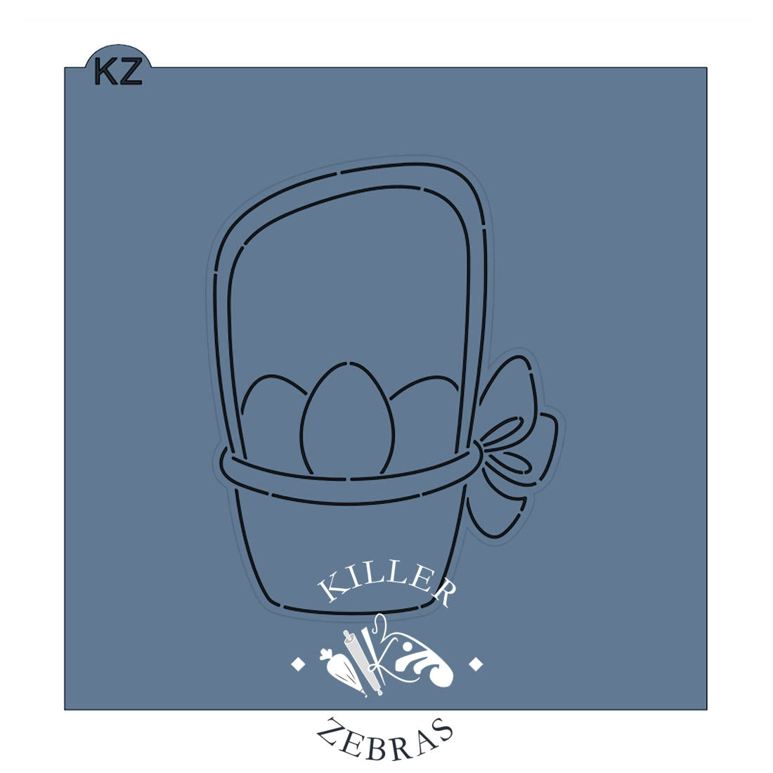 Cookie Cutters Easter Basket Cutter/Stencil