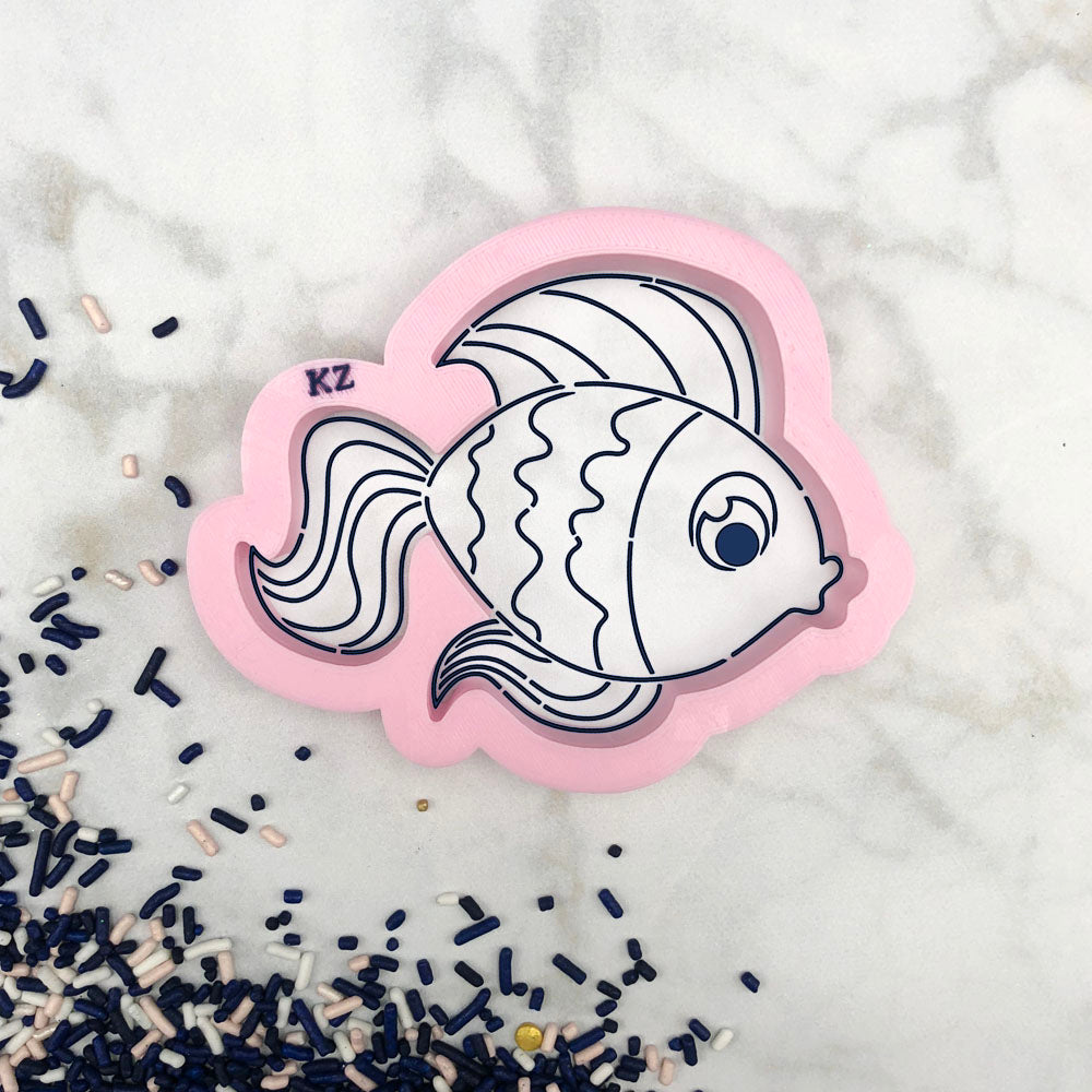 Ariel Fish Cutter/Stencil
