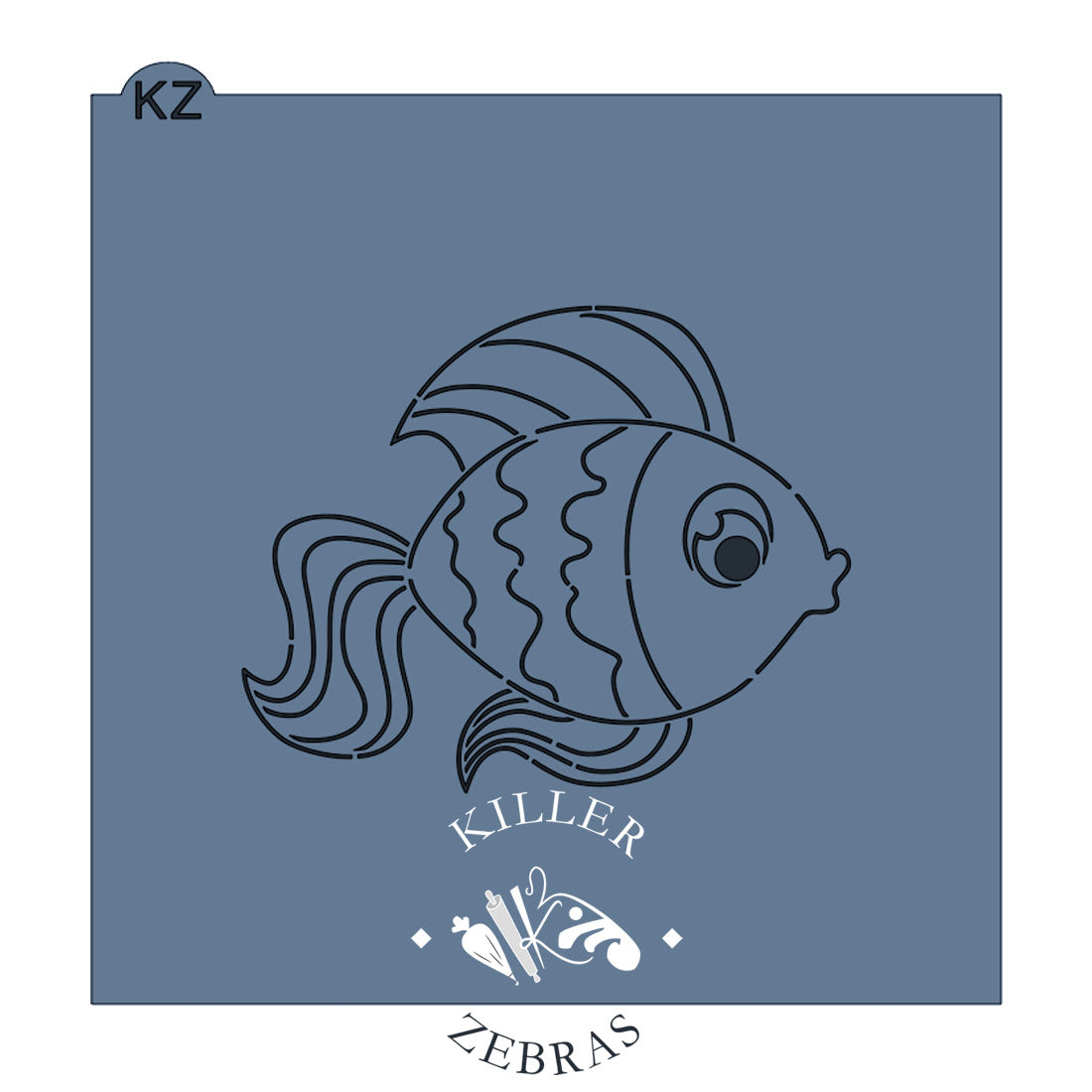 Cookie Cutters Ariel Fish Cutter/Stencil