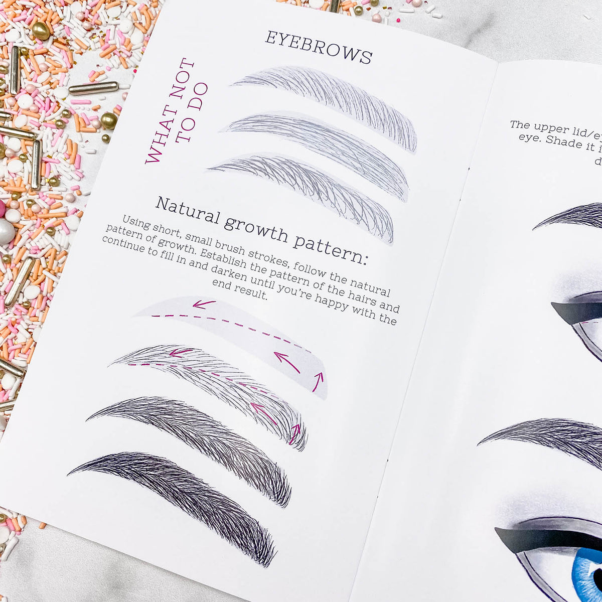 5.5 x 5.5 Stencil Guide to Hand Painted Eyes
