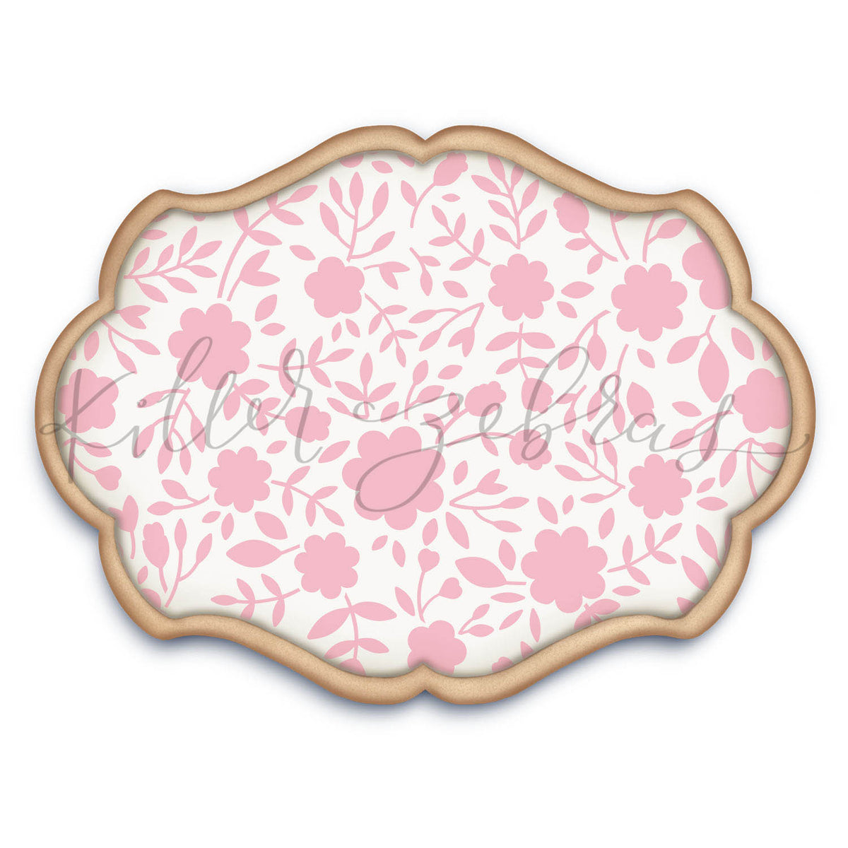 5.5 x 5.5 Stencil Flower Bomb Stencil