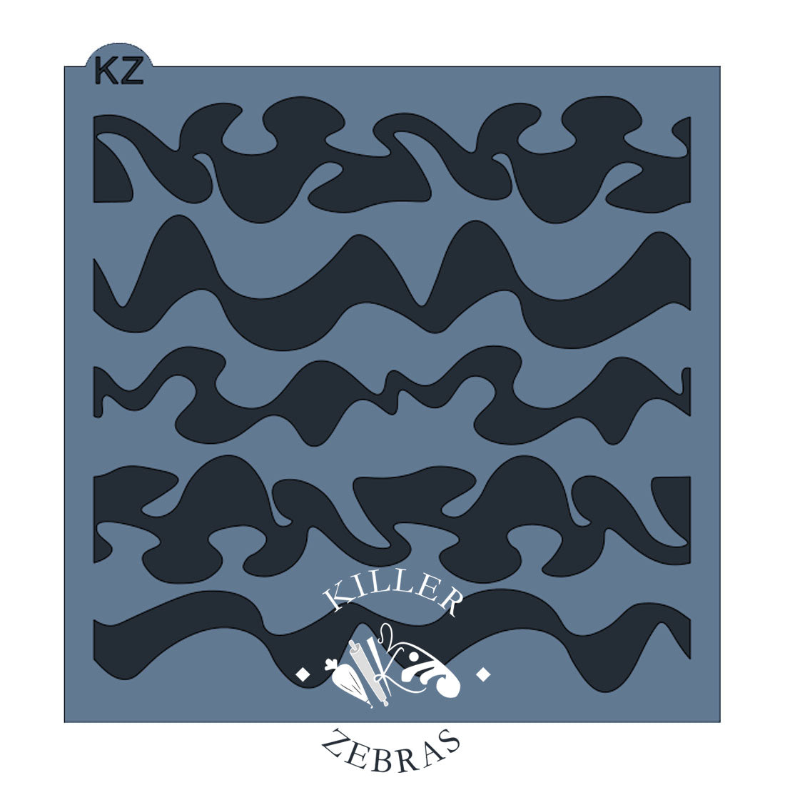 5.5 x 5.5 Stencil Galaxy Stencil