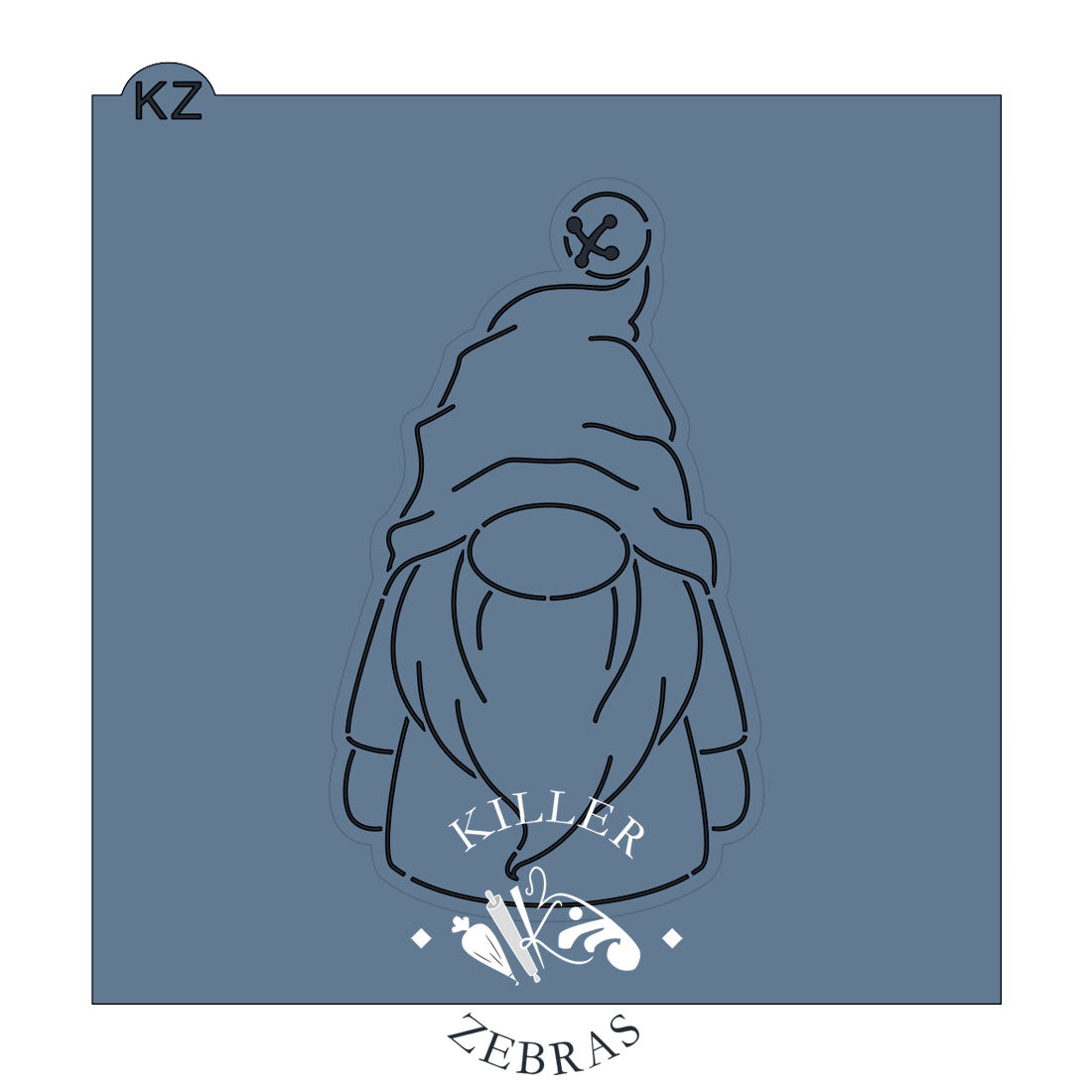 Cookie Cutters Gnome Cutter/Stencil