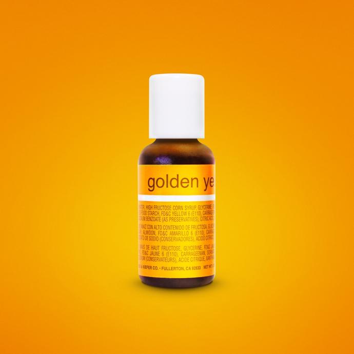 Liqua Gel GOLDEN YELLOW Chefmaster Liqua Gel