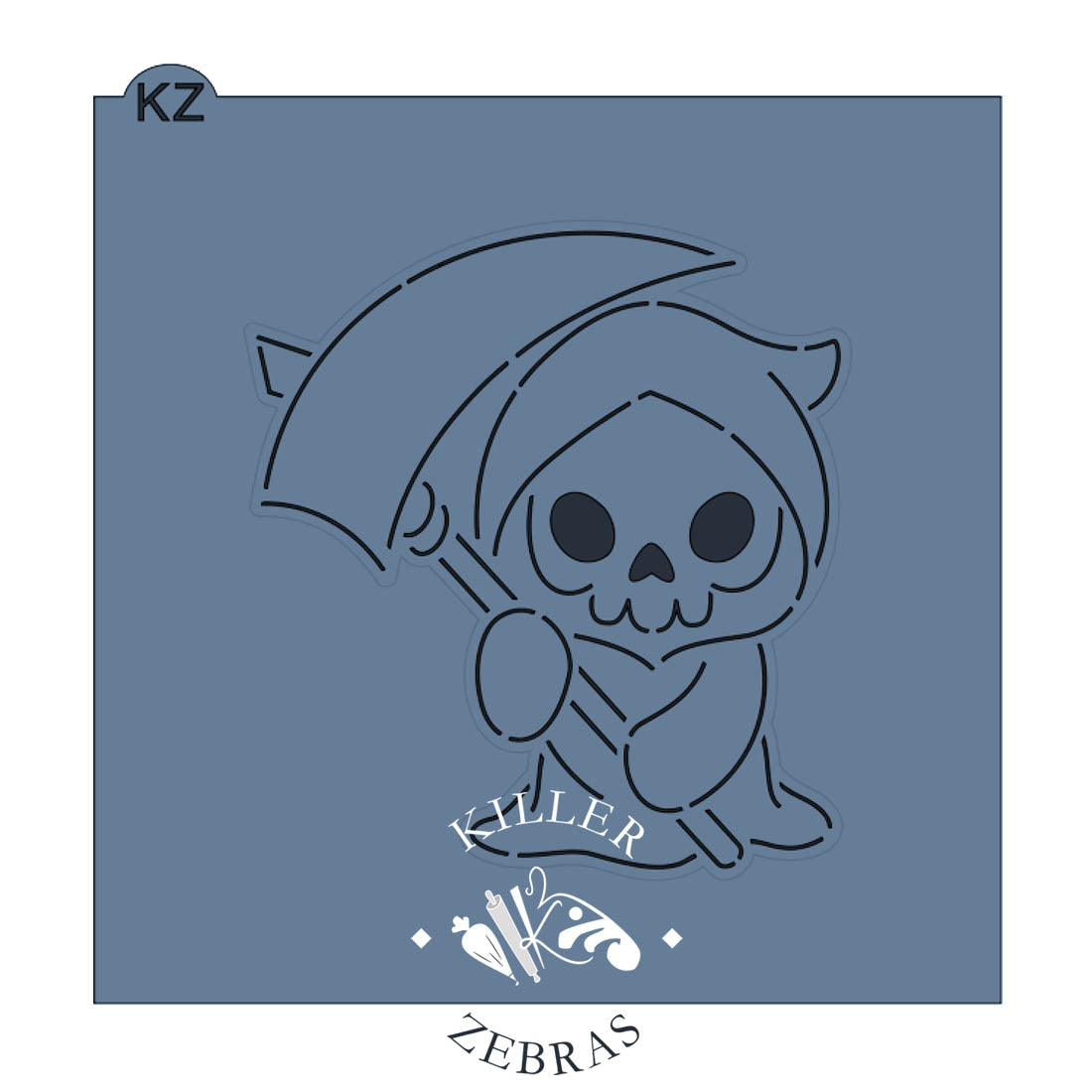 Cookie Cutters Grimm Reaper Cutter/Stencil