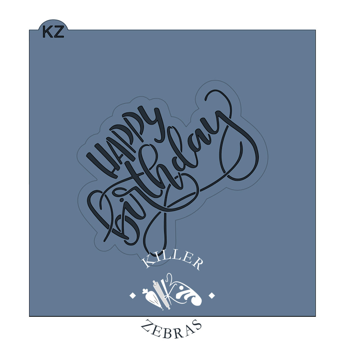 Happy Birthday Hand Lettered (Style 1)