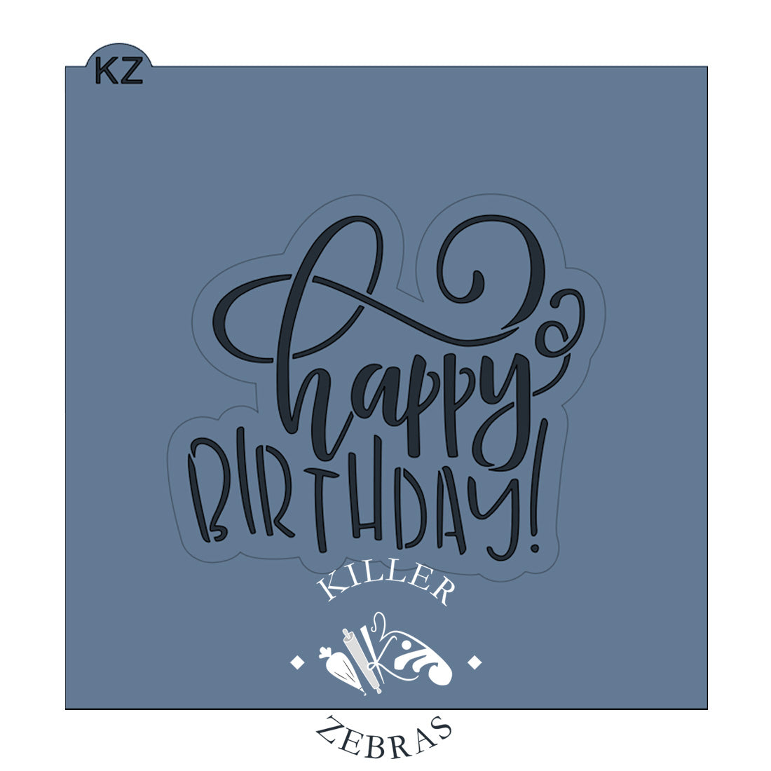 Happy Birthday Hand Lettered (Style 2)