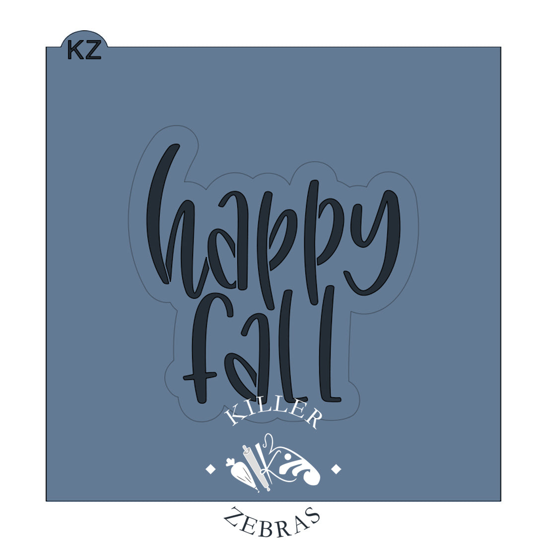 Cookie Cutters Happy Fall Hand Lettered