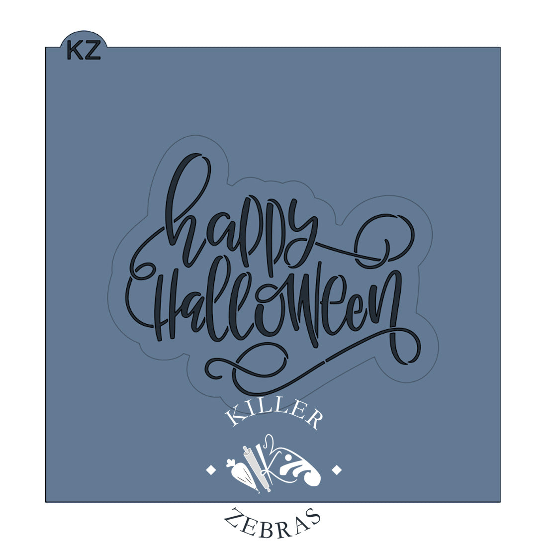 Happy Halloween (Style 1) Hand Lettered