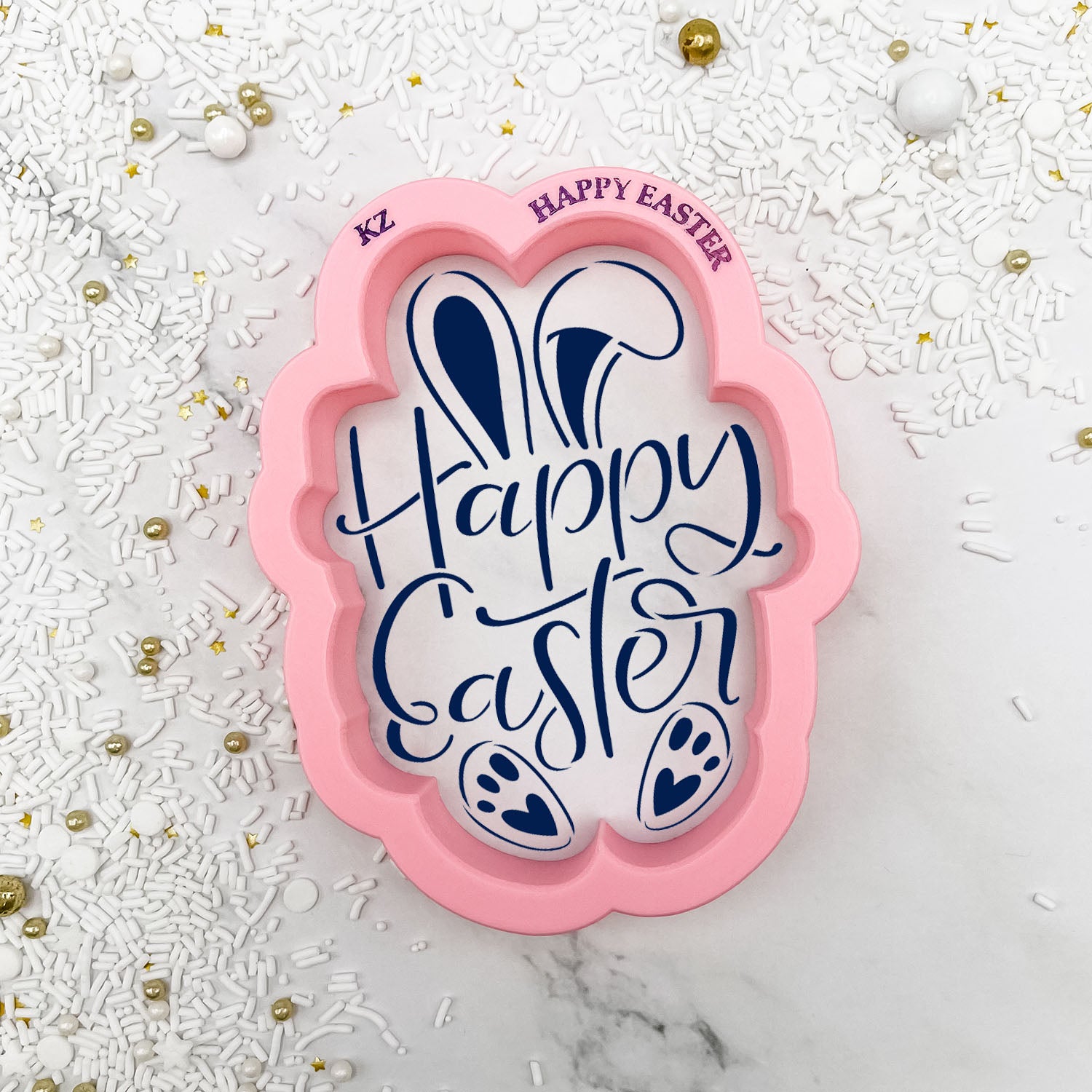 Cookie Cutters Happy Easter (Style 2) Hand Lettered