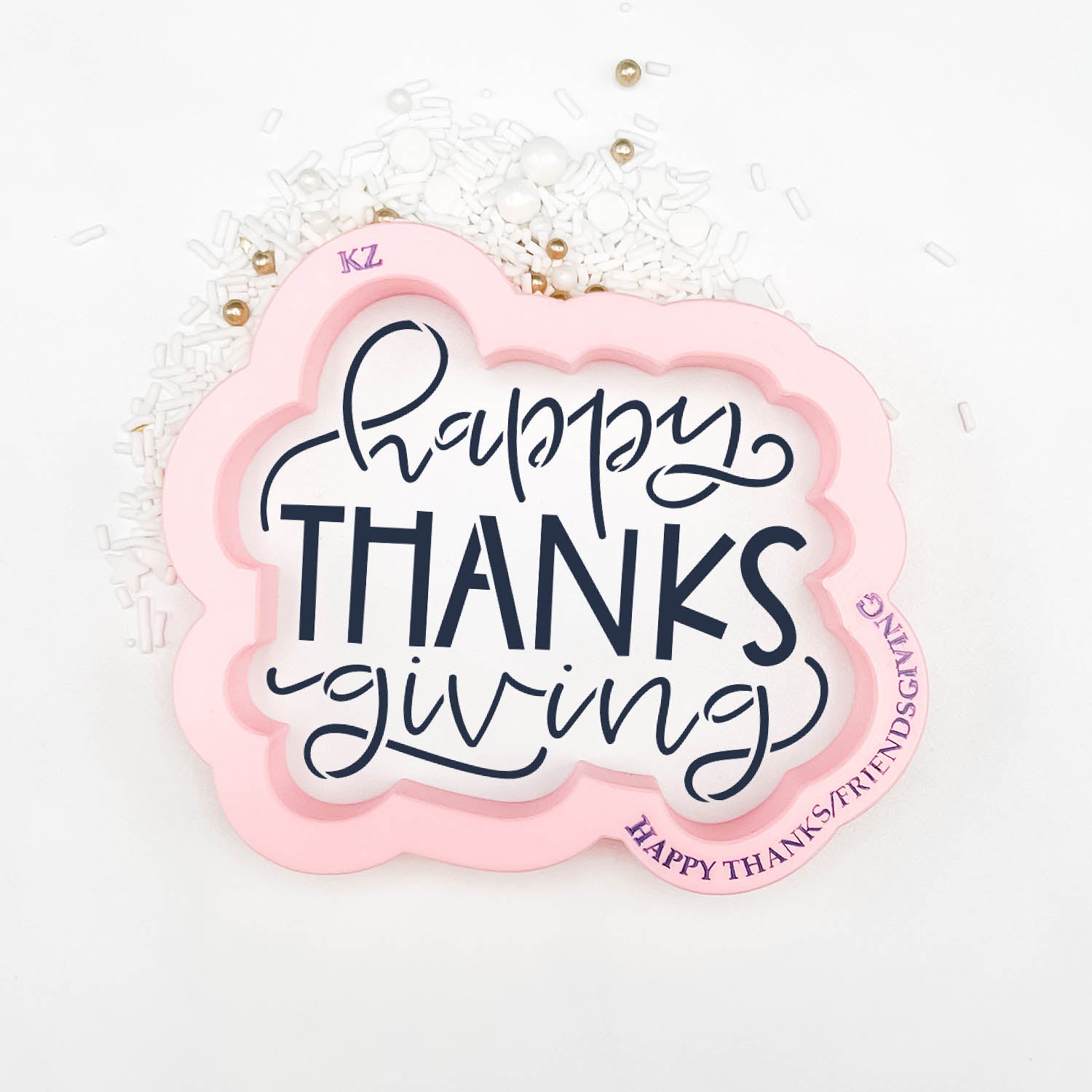 クラブ THAKS Happy Thanks/Friendsgiving Hand Lettered | Killer Zebras
