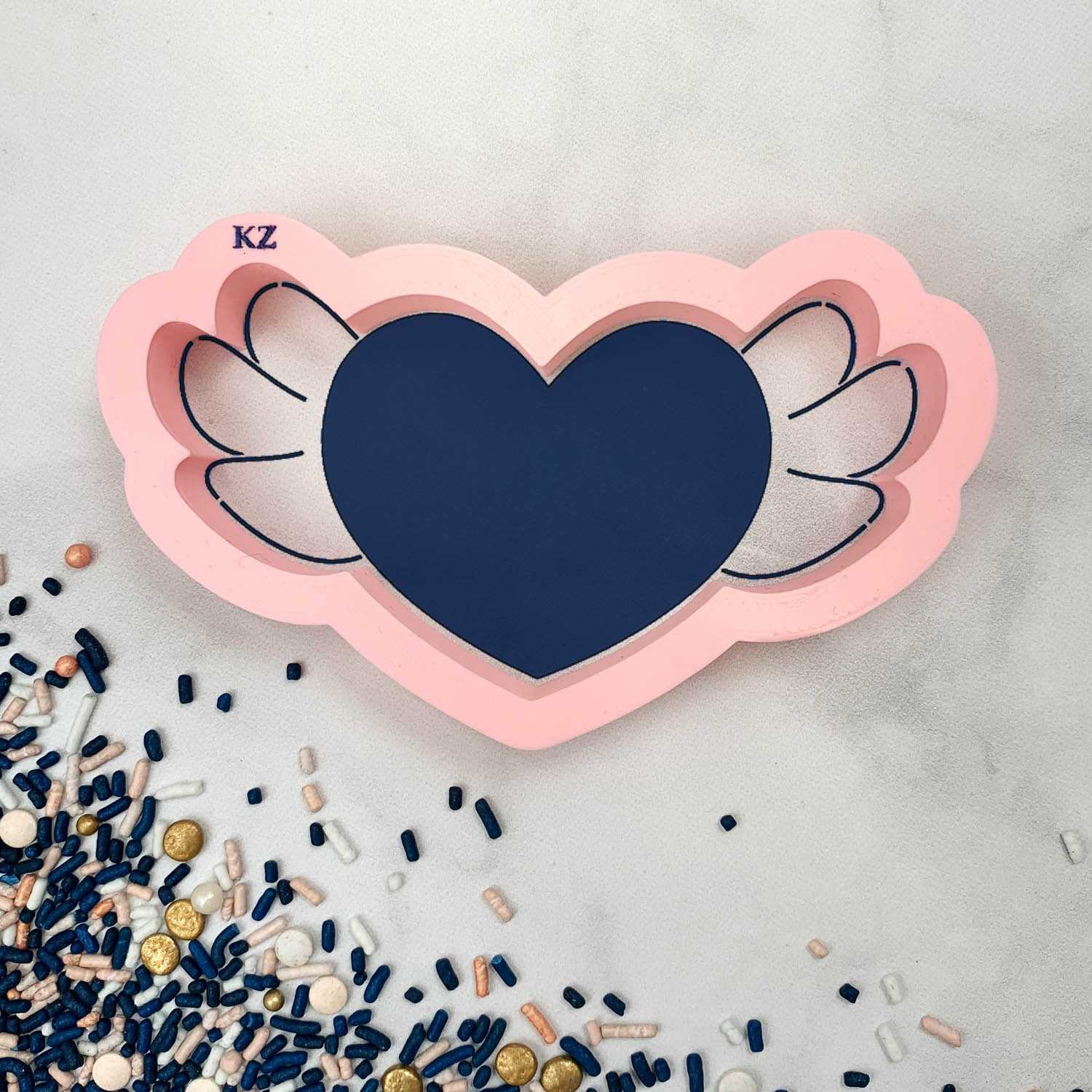 Cookie Cutters Heart With Wings Cutter/Stencil
