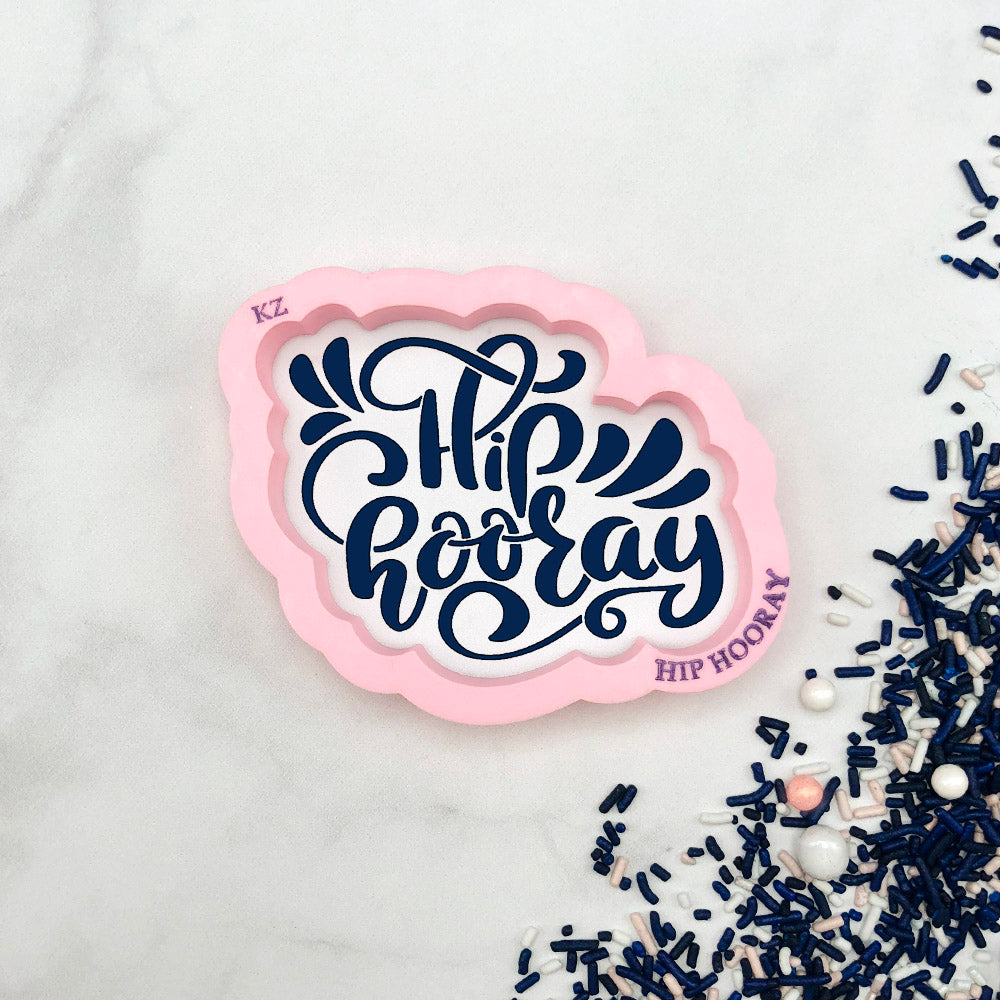 Cookie Cutters Hip Hooray Hand Lettered
