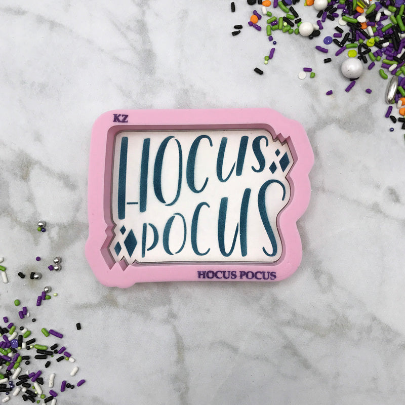 Hocus Pocus Cookie Cutter & Stencil Set | Cookie Decorating Set
