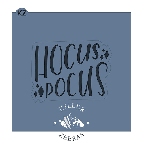 Hocus Pocus Cookie Cutter & Stencil Set | Cookie Decorating Set