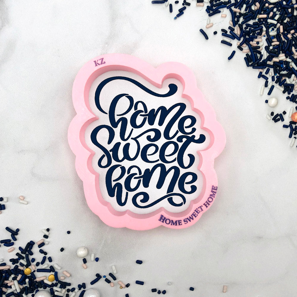Home Sweet Home Hand Lettered