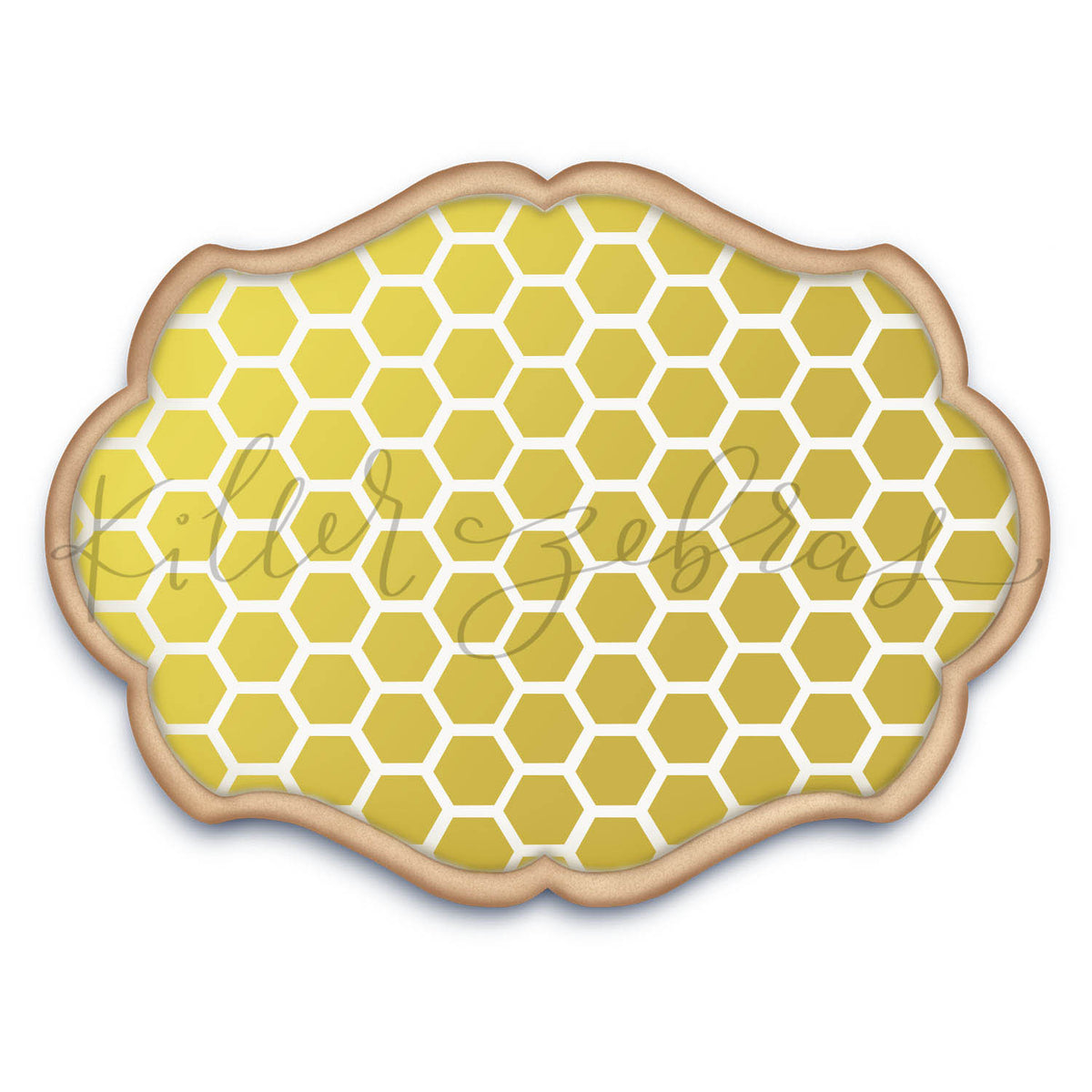 5.5 x 5.5 Stencil Honeycomb Stencil