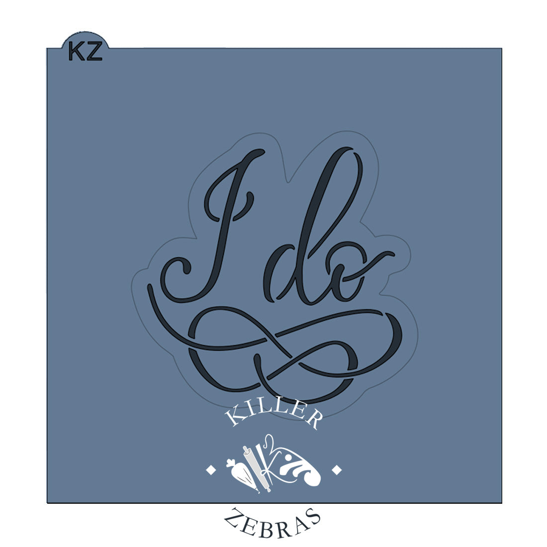 Cookie Cutters I Do Hand Lettered