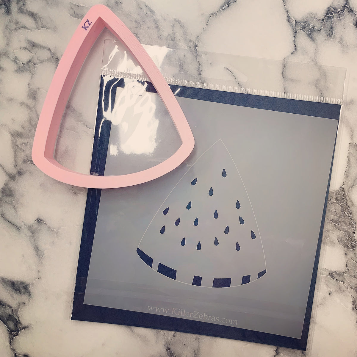 Cookie Cutters Watermelon Slice Cutter/Stencil