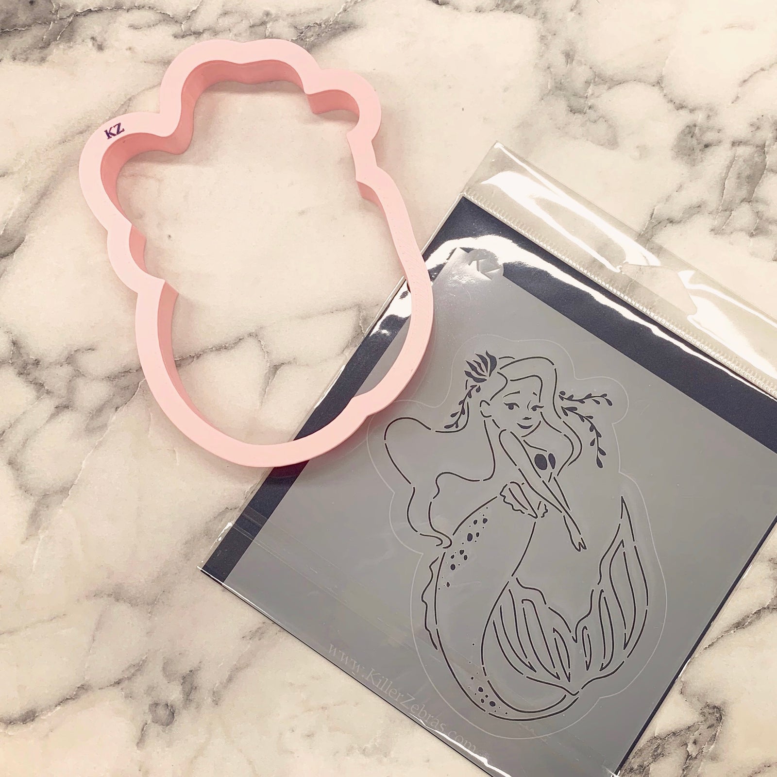 Cookie Cutters The Claire Mermaid Cutter/Stencil
