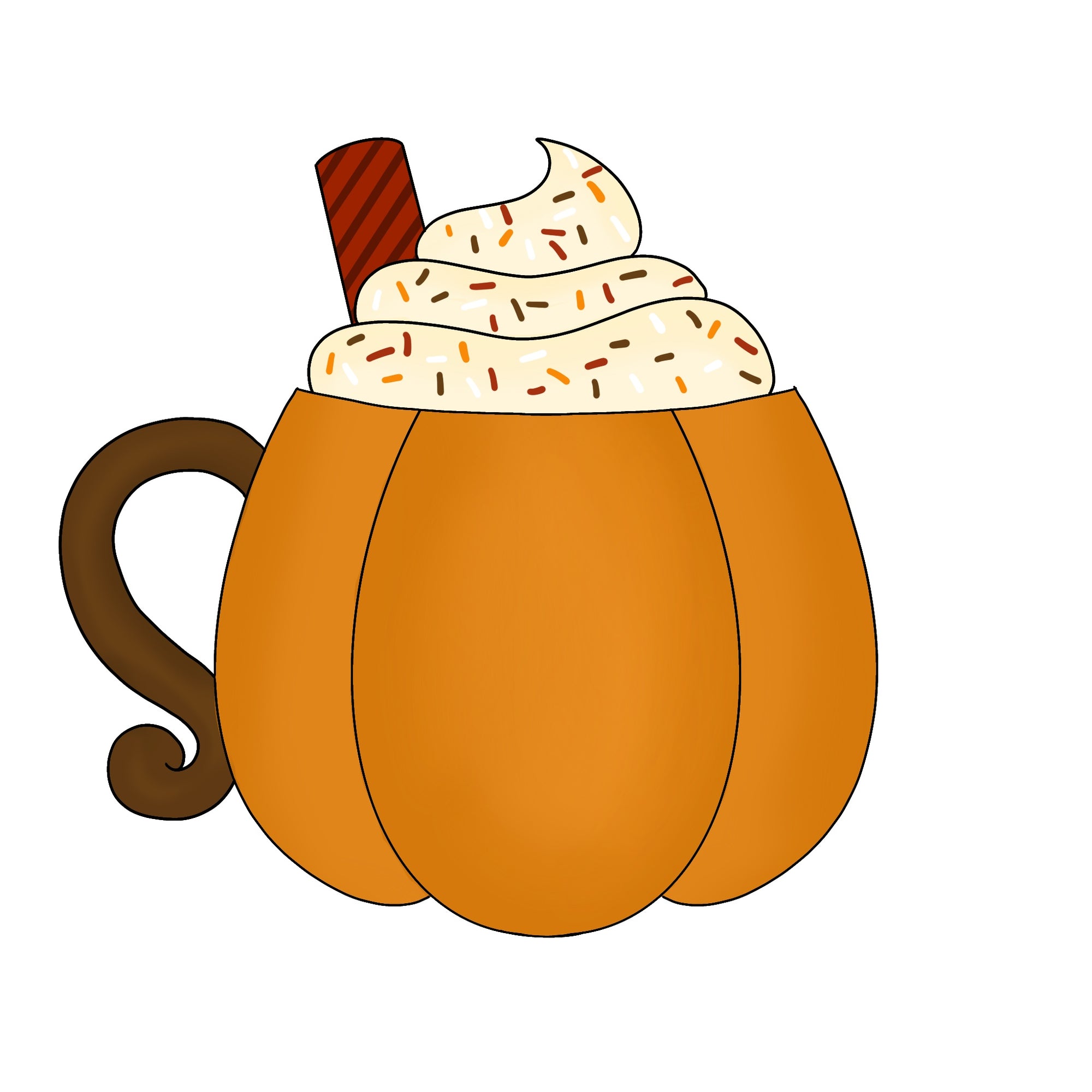 Pumpkin Mug Cutter/Stencil