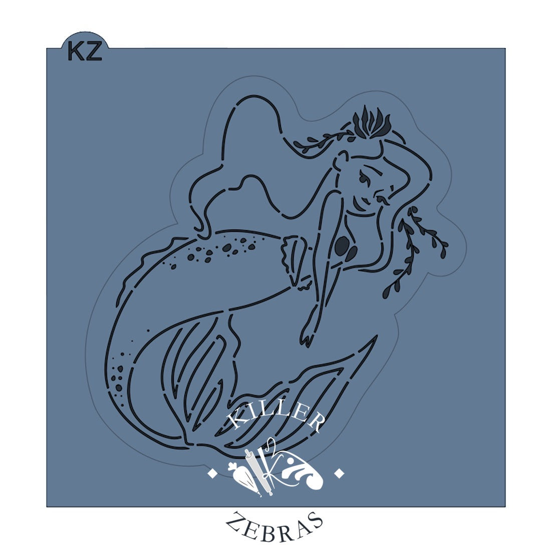 Cookie Cutters The Claire Mermaid Cutter/Stencil