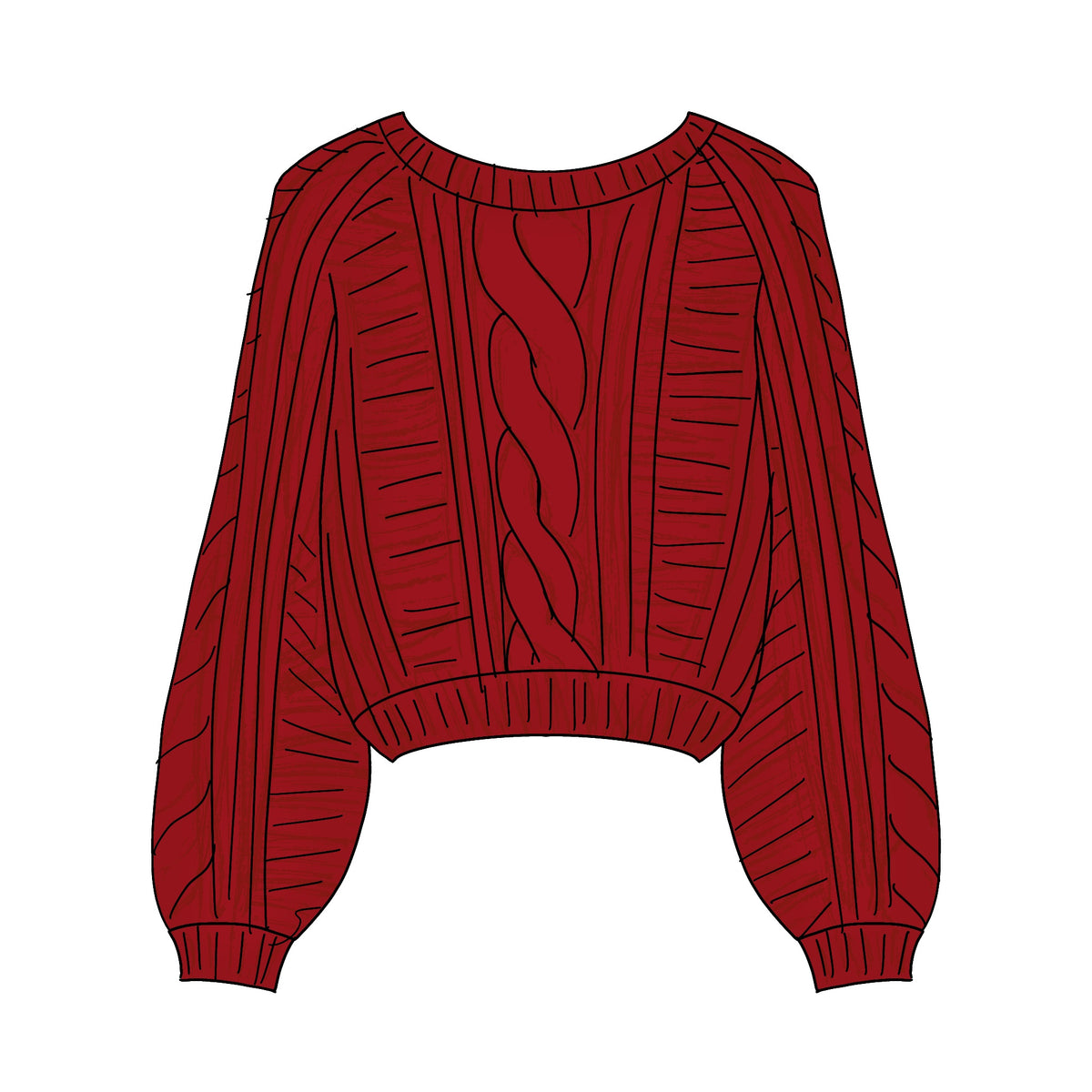 Cookie Cutters Cropped Sweater Cutter