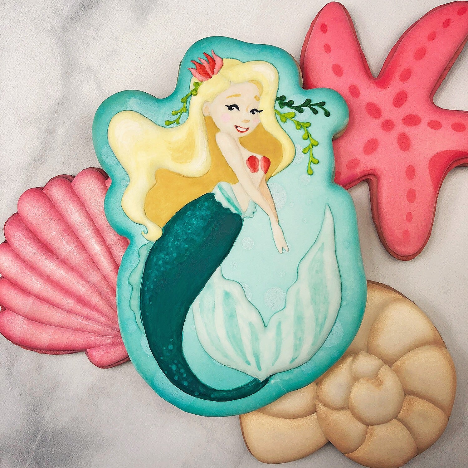 Cookie Cutters The Claire Mermaid Cutter/Stencil