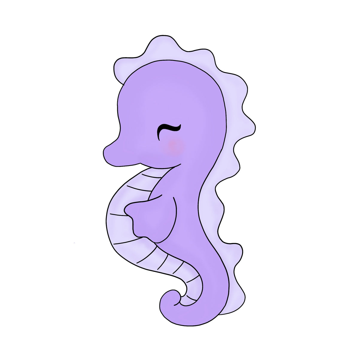 Cookie Cutters Seahorse Cutter/Stencil