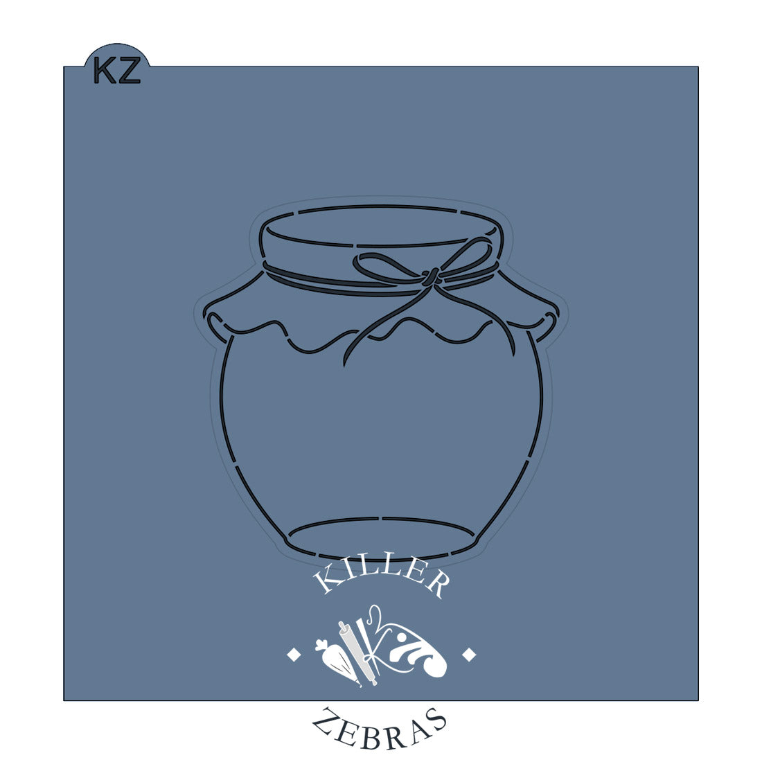 Cookie Cutters Jam Jar Cutter/Stencil