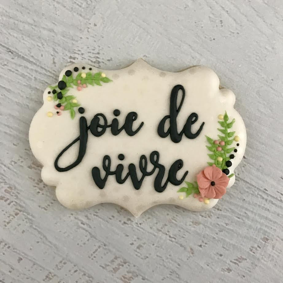 Typography Joie de Vivre