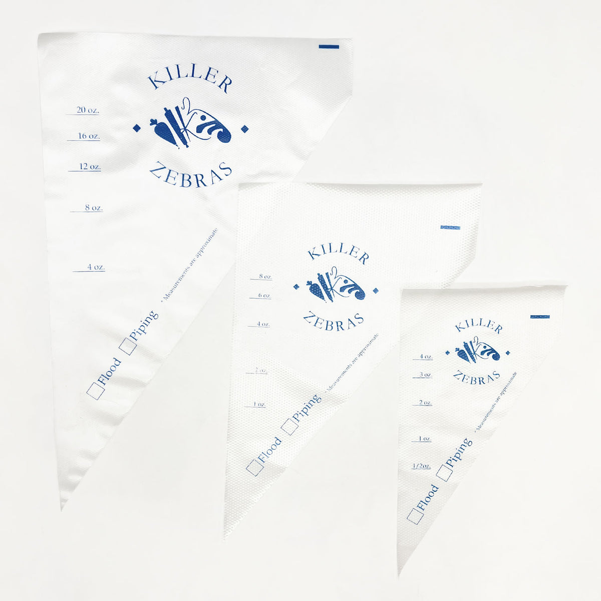 Supplies Tipless Piping Bags