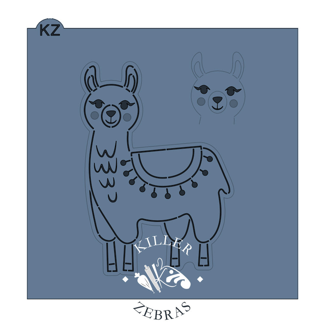 Cookie Cutters Llama Cutter/Stencil Llama