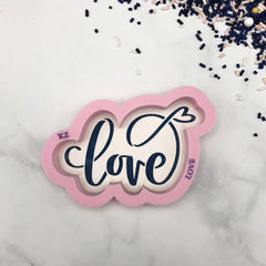 Love (Style 1) Hand Lettered | Killer Zebras