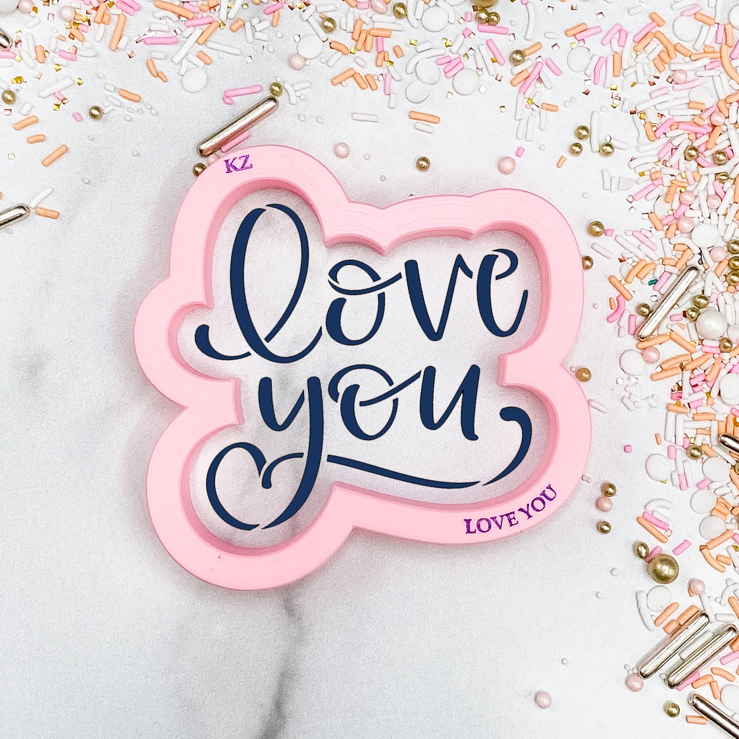 Love You (Style 1) Hand Lettered